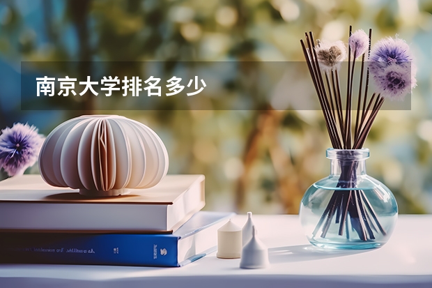 南京大学排名多少