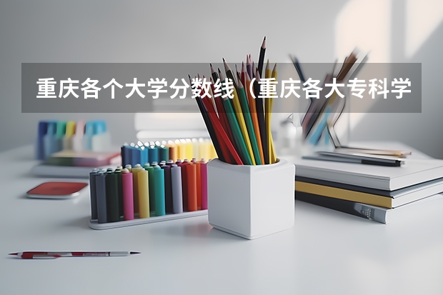 重庆各个大学分数线（重庆各大专科学校录取分数线）