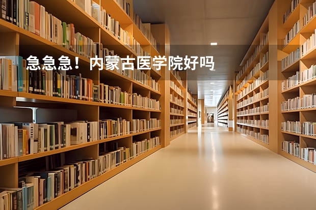 急急急！内蒙古医学院好吗