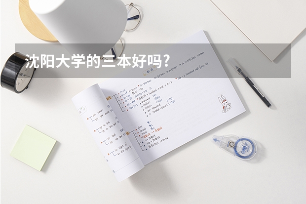 沈阳大学的三本好吗?