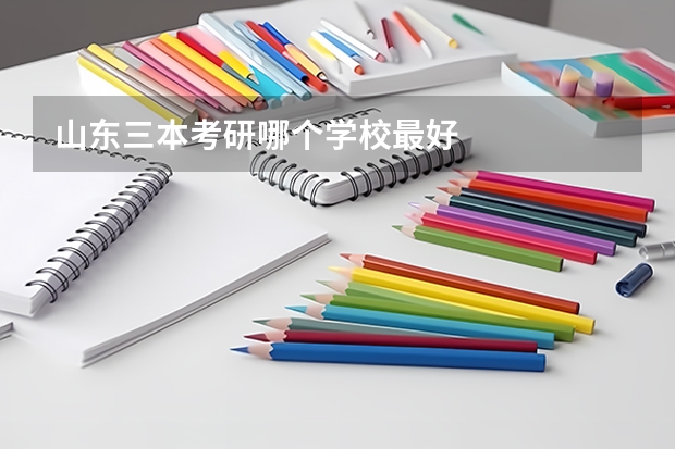 山东三本考研哪个学校最好