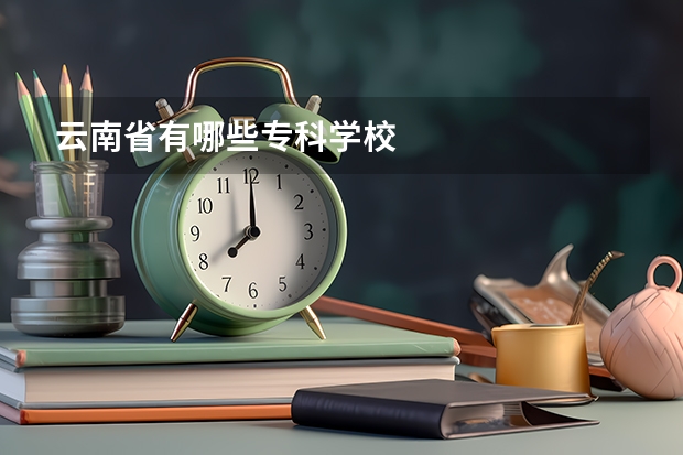 云南省有哪些专科学校