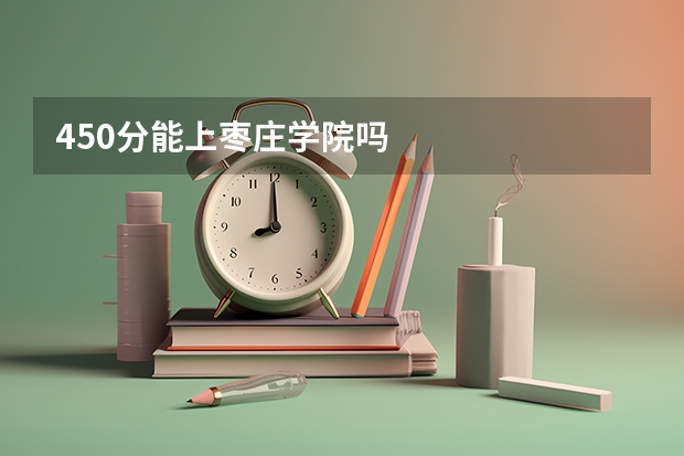 450分能上枣庄学院吗