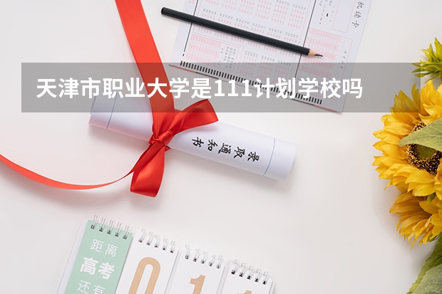 天津市职业大学是111计划学校吗