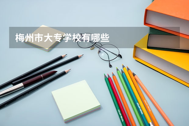 梅州市大专学校有哪些
