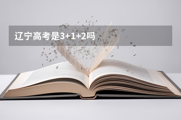 辽宁高考是3+1+2吗