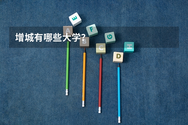 增城有哪些大学？