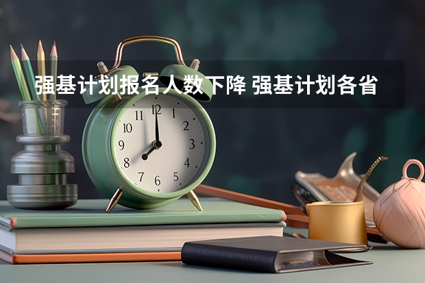 强基计划报名人数下降 强基计划各省录取人数
