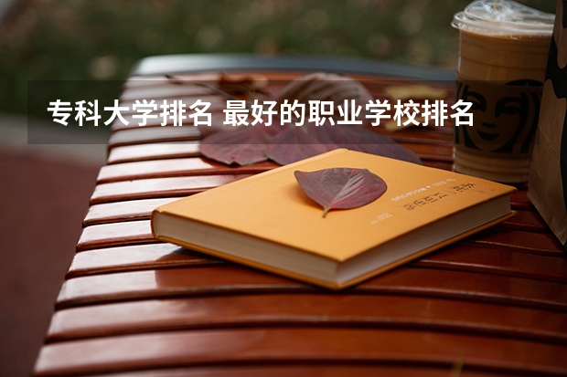 专科大学排名 最好的职业学校排名