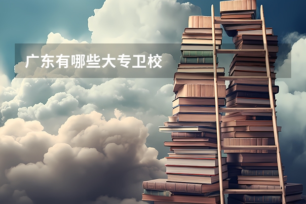 广东有哪些大专卫校