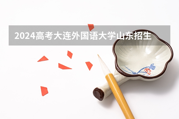 2024高考大连外国语大学山东招生计划 招多少人
