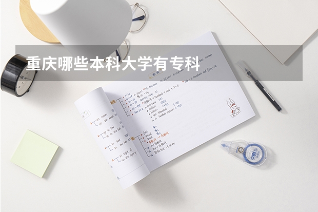 重庆哪些本科大学有专科